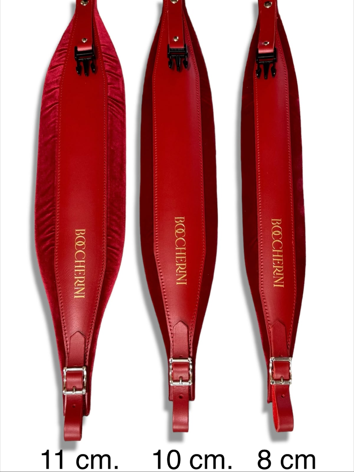 Correas de Hombro 10cm de ancho Rojo con Negro