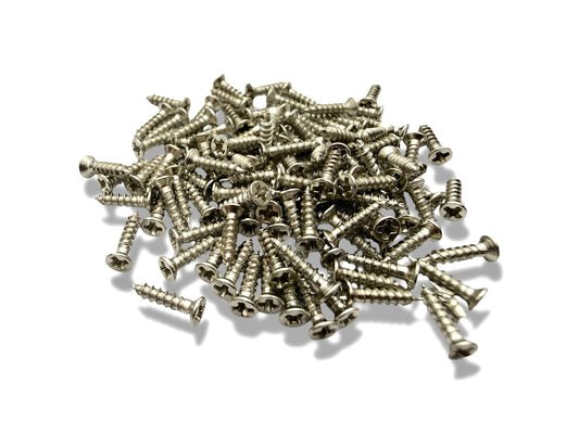 Tornillo plano para diapasón Italiano 1 pz LARGO Cabeza 2 mm