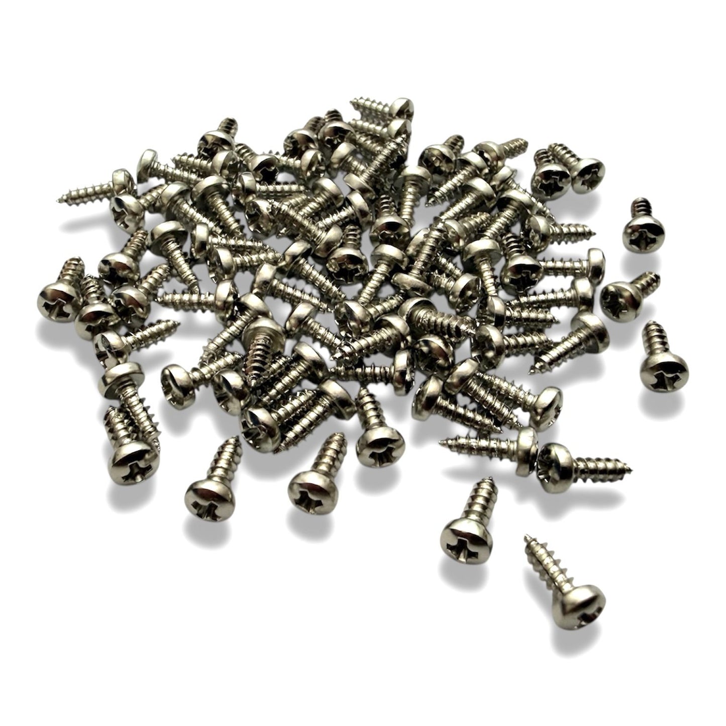 Tornillo cabeza redonda para parrilla tipo Hohner  100 Pz