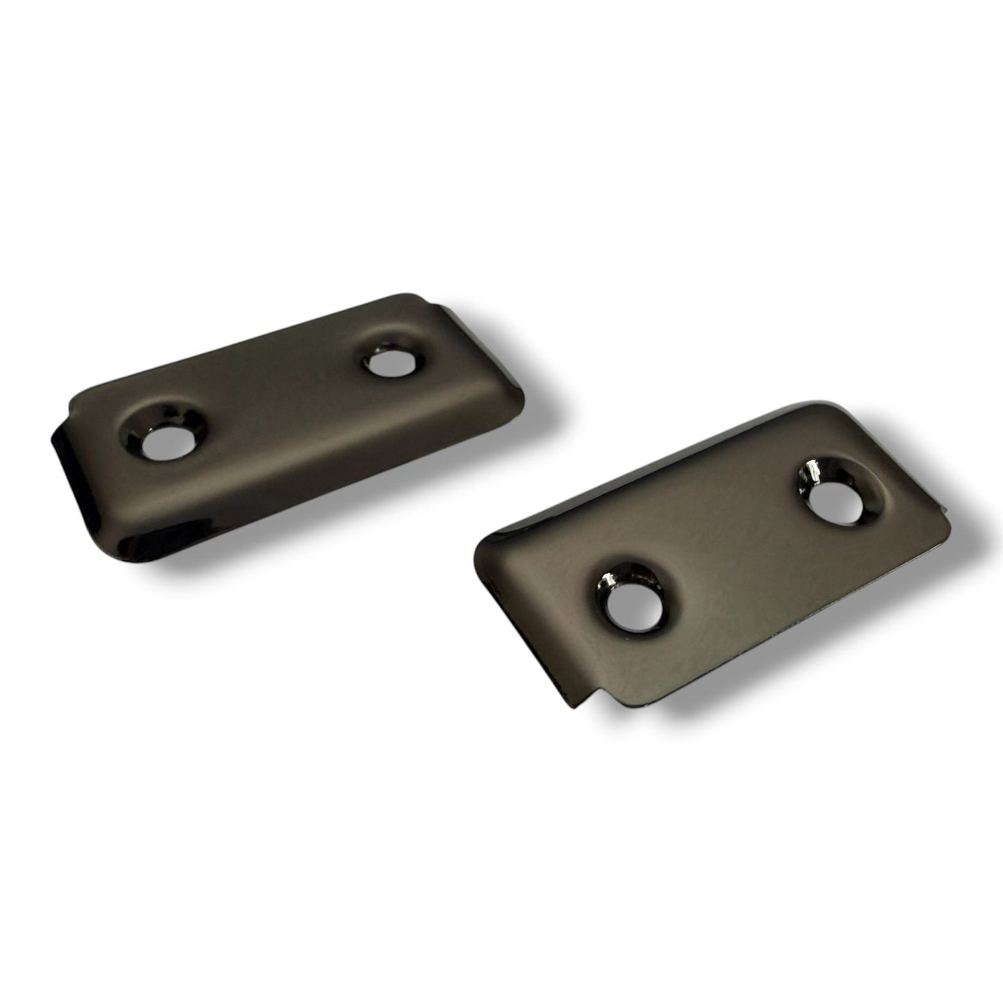 Par Placas NEGRO para correa de jalón SIN TORNILLOS