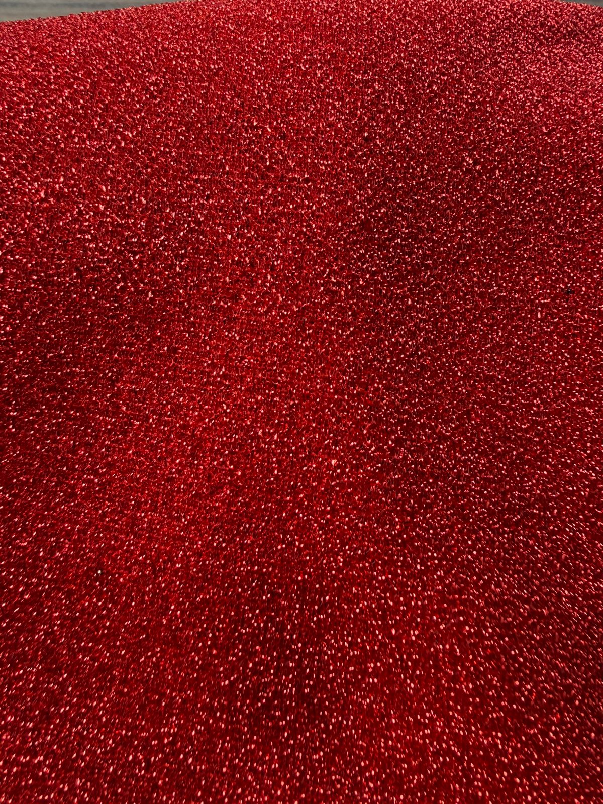 Tela para parrilla ESCARCHADA 35x20 cm ROJO