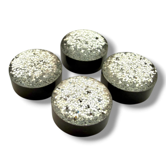 Botones de DIAPASÓN por pieza PLATA TINSEL ITALIANO