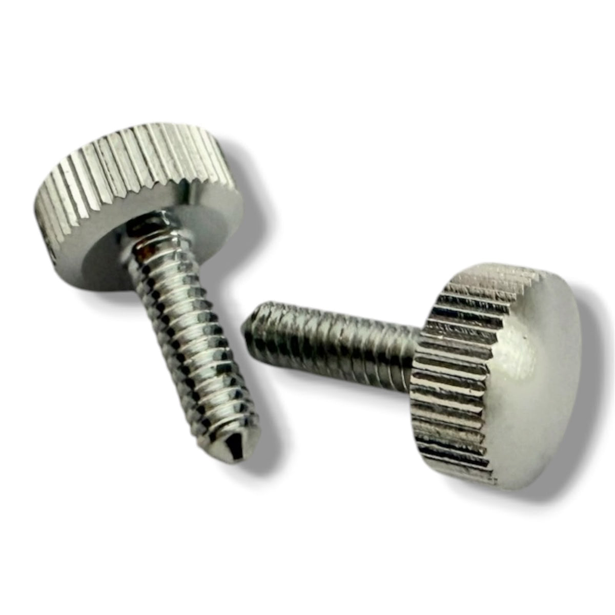 Tornillo para parrilla CROMO sin roscas italiano 1 par