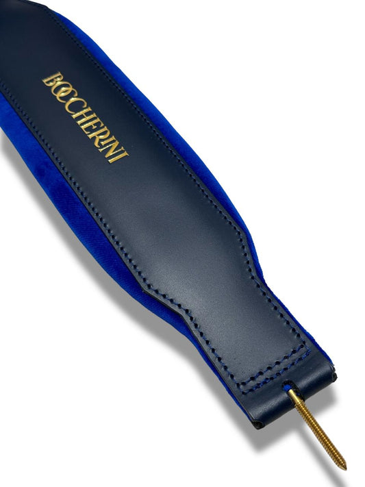 Correa de jalon AZUL Ancha 42 cm de largo con tornillo